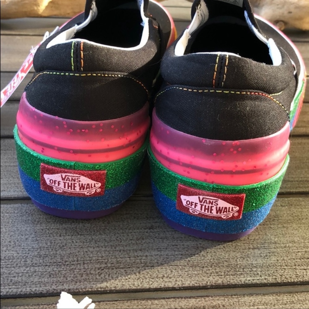 🌴🔆VANS- RAINBOW GITTER PLATFORM SPIL ON’S🔆🌴 - Picture 9 of 14